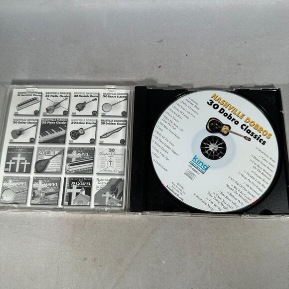 Nashville Dobros 30 Dobro Classics Instrumental CD King Records 2003 - Picture 3 of 4